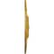 Ekena Millwork Ashley Ceiling Medallion (Fits Canopies up to 4 3/4"), 23 7/8"OD x 4"ID x 2 1/8"P, Iridescent Gold CM23ASIGS - alternate 3